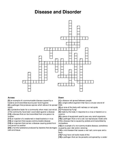 disordered crossword|make uneasy crossword.